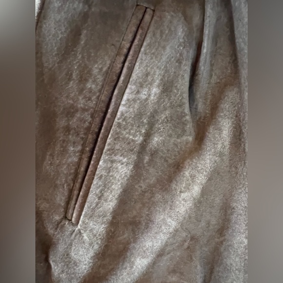 Vintage Outback Red Chocolate Suede Skirt - Picture 6 of 7